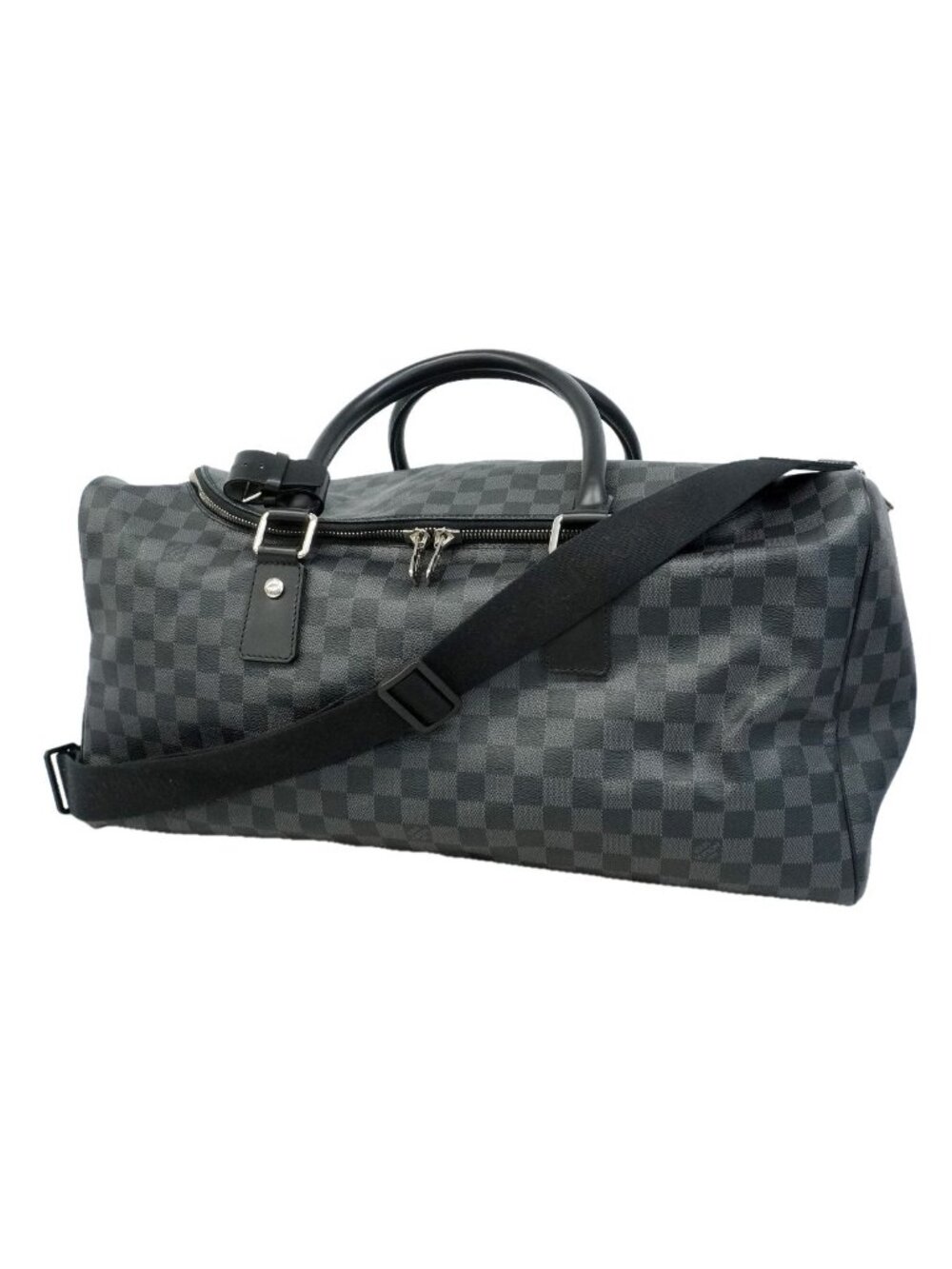 Louis Vuitton Boston Bag Damier Graphite Roadster 50 Black